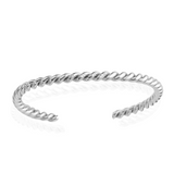 Twist Cuff - Silver