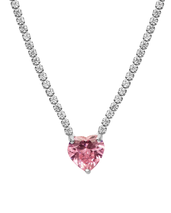 Barbie Pink Tennis Necklace