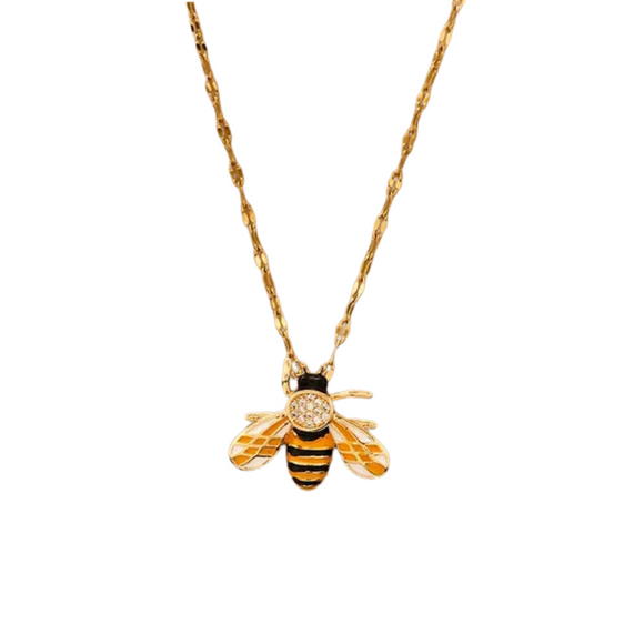 Bee Charm Necklace