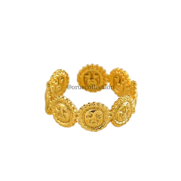 Sunny Ring Gold Ajustable