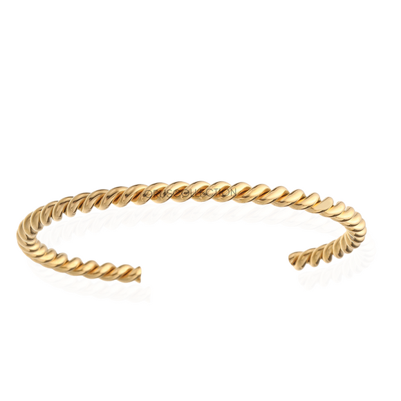 Twist Cuff - Oro