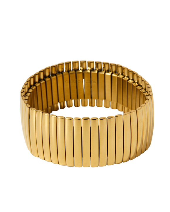 Bulky Gold Bracelet