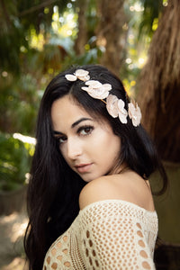 Gold Petal Flower Crown